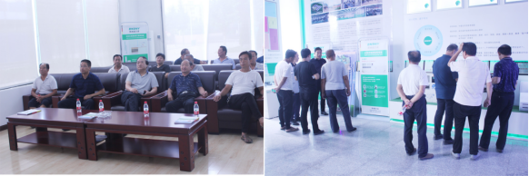 晉州市東卓宿鎮(zhèn)8個(gè)村黨支部書(shū)記到博納德參觀考察