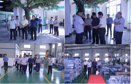 青海省、河北省政協(xié)領導蒞臨博納德參觀考察