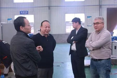 邢臨高速陳科長一行蒞臨博納德參觀