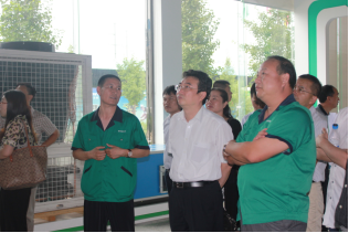 中船海洋與防務(wù)裝備股份有限公司董事長(zhǎng)蒞臨博納德參觀考察